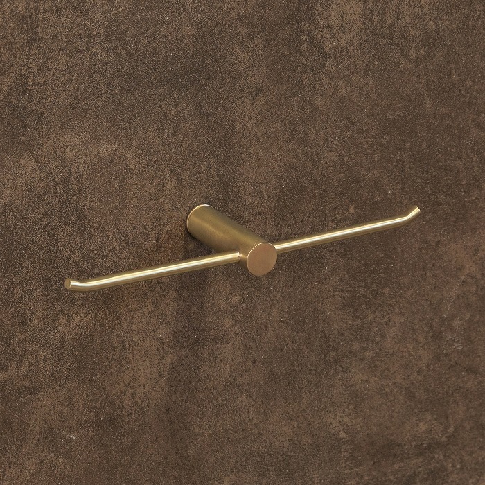 真鍮 トイレットペーパーホルダー ダブル