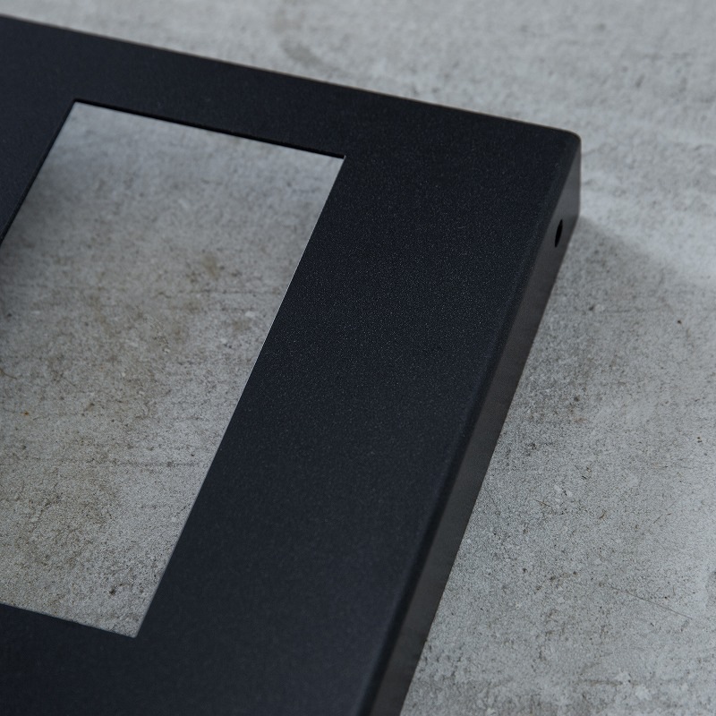 【Haco】インターフォンカバー表札 二世帯