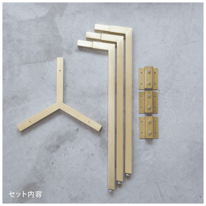 TP's】真鍮 テーブル脚＜サイズオーダー＞ | 金物,テーブル脚・棚脚