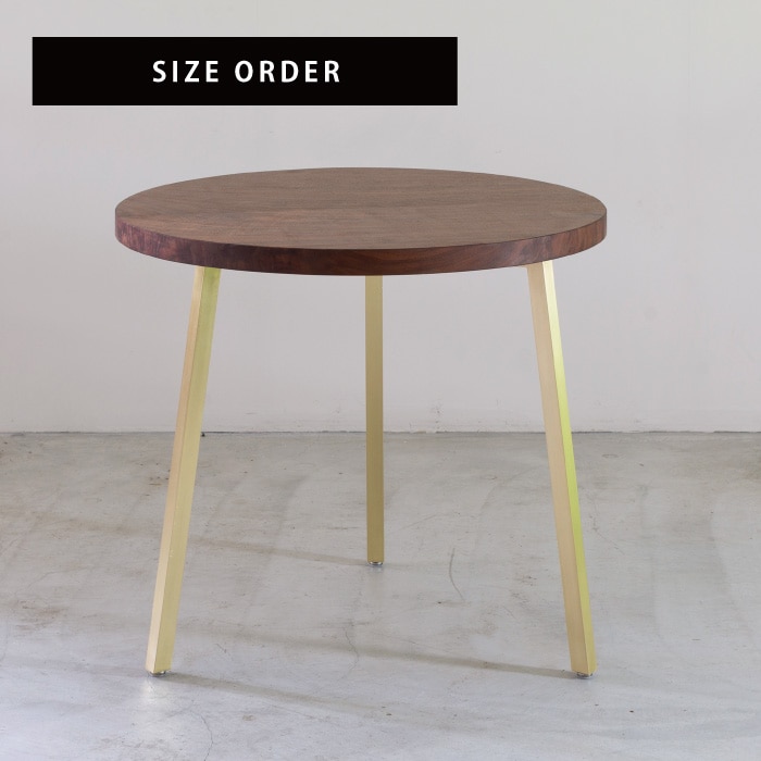 【TP's】真鍮 テーブル脚＜サイズオーダー＞