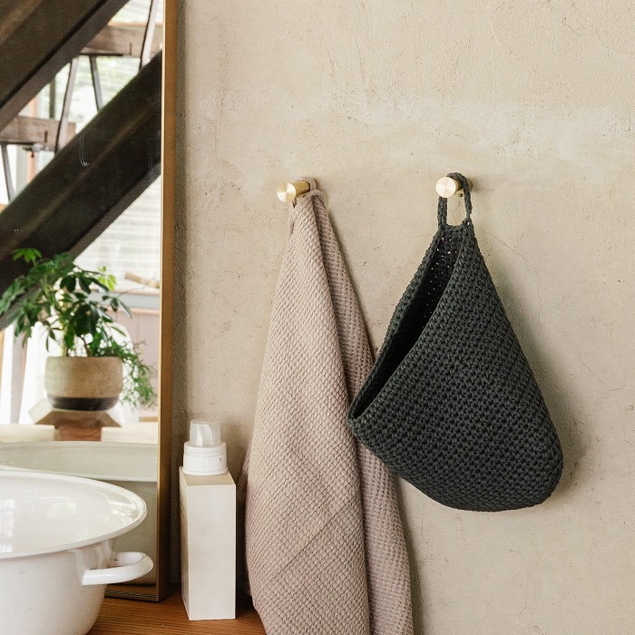 tettetsuo 真鍮 スナップフックA-BIG キーリング ✖️18