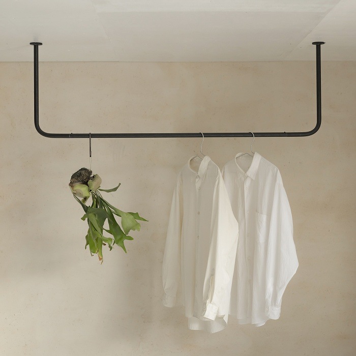 【BOU】コの字型天吊りハンガーバー