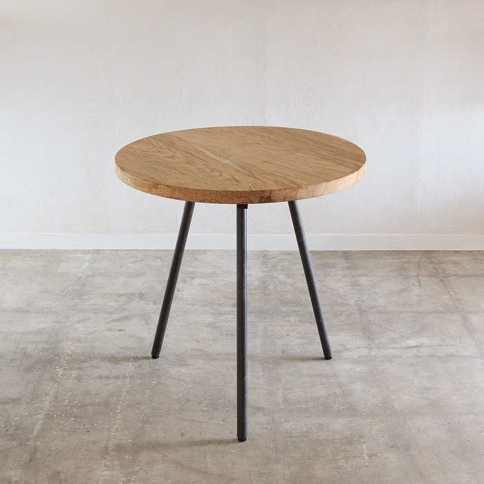 無垢天板 ニレ（スポルト） 円卓 Φ1000 | 家具,無垢天板,ダイニング