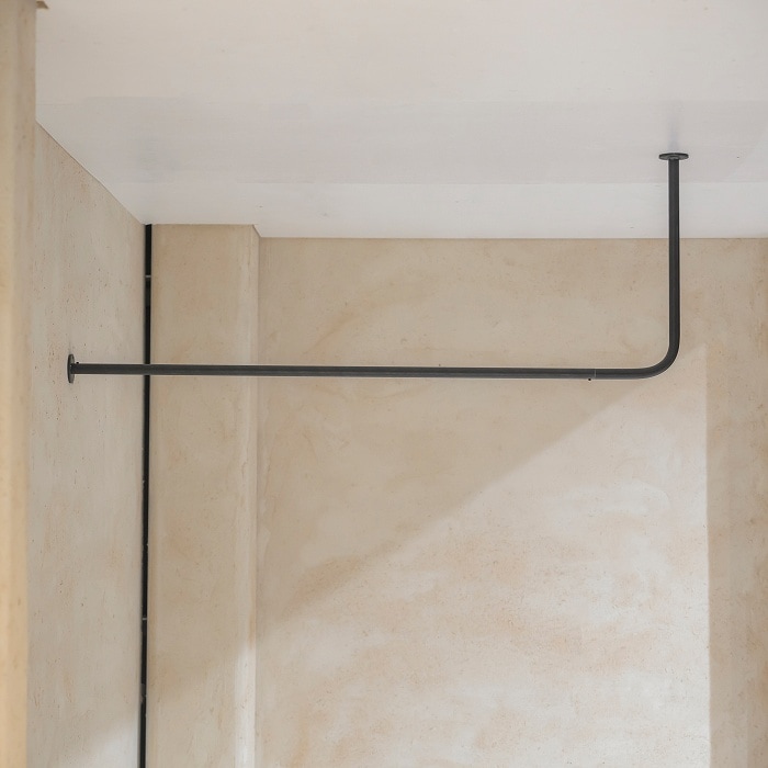 BOU】L字型天吊りハンガーバー | おすすめ2 | オリジナル家具・金物の