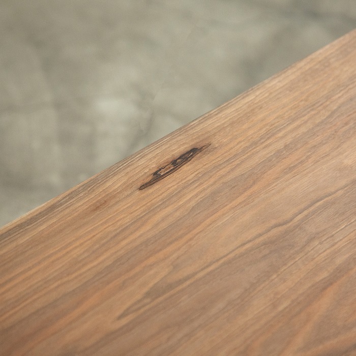 無垢天板ベンチ クルミ W1600