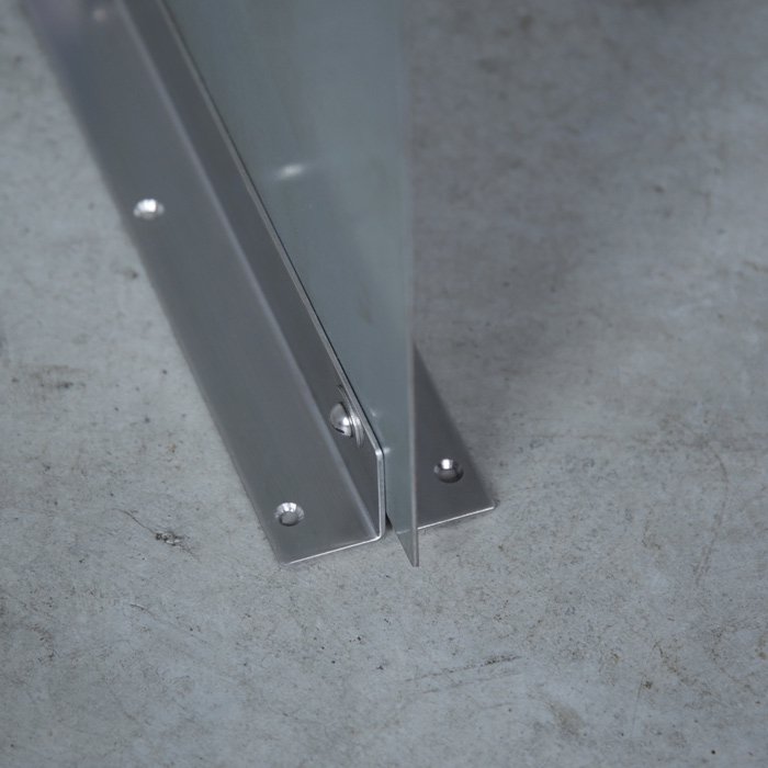 突き出し看板（シルバー）