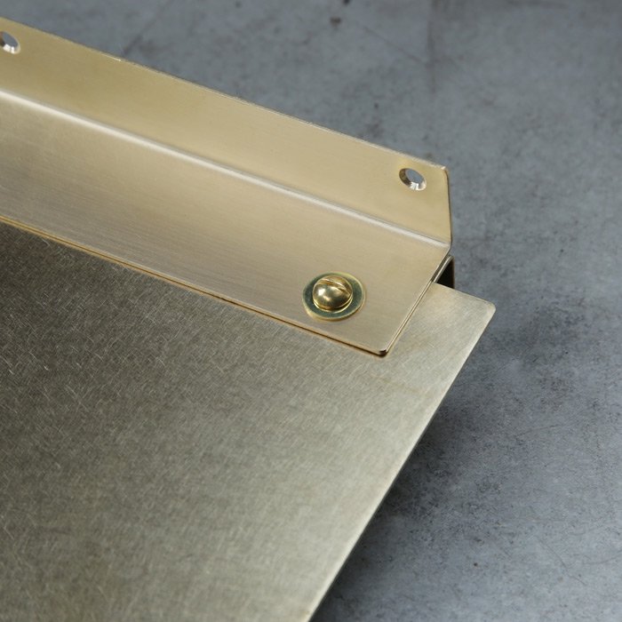 突き出し看板（真鍮） | 看板,壁面看板 | オリジナル家具・金物の上手