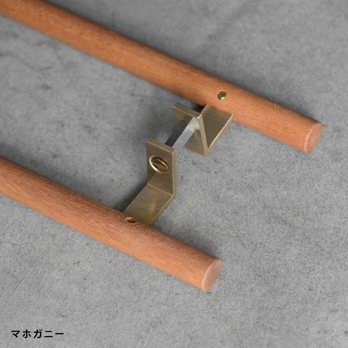 木製 片座ドアハンドル