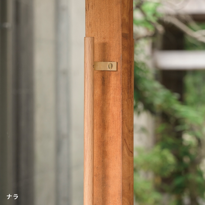 木製 片座ドアハンドル