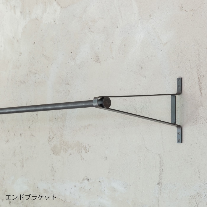 鉄製 壁付けコートハンガー