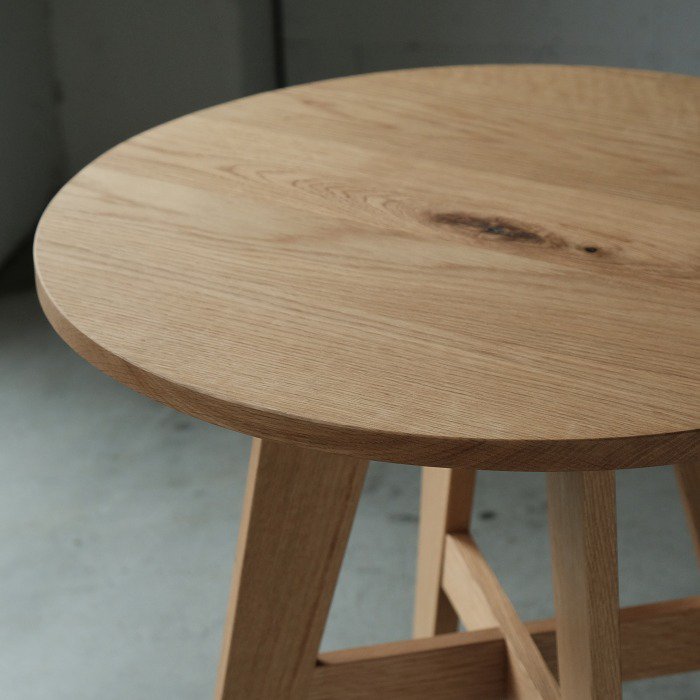 丸カフェテーブル 2人掛け（ナラ） | 家具,テーブル・デスク