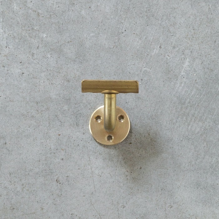 真鍮 手すりブラケット(丸)