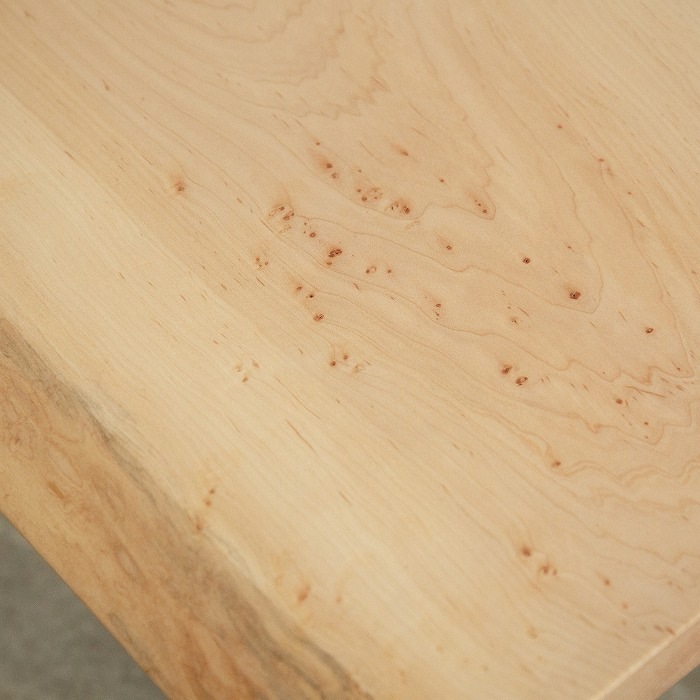 無垢天板ベンチ カエデ W1600