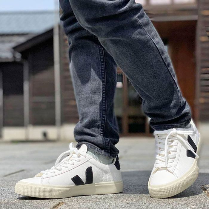 < VEJA > CAMPO/WHITE-BLACK
