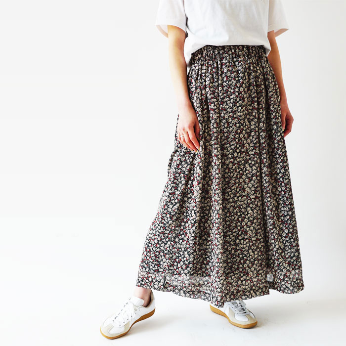 < kelen > VINTAGE FLOWER GATHER PANTS 
