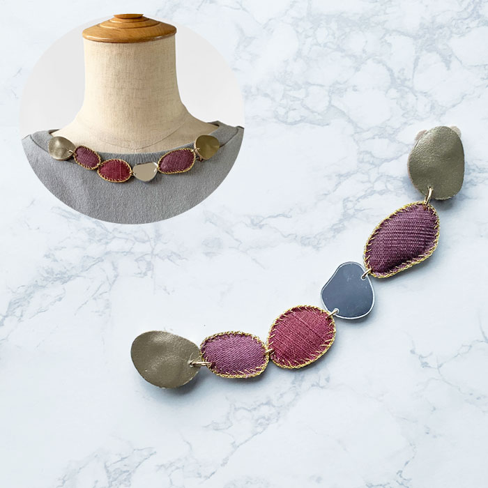< ＆asa.co > Neck Stone / ブローチ