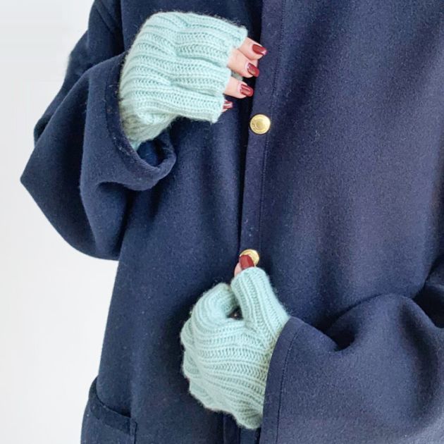 < WILLIAM BRUNTON > CASHMERE WRIST WARMER / カシミアリストウォーマー