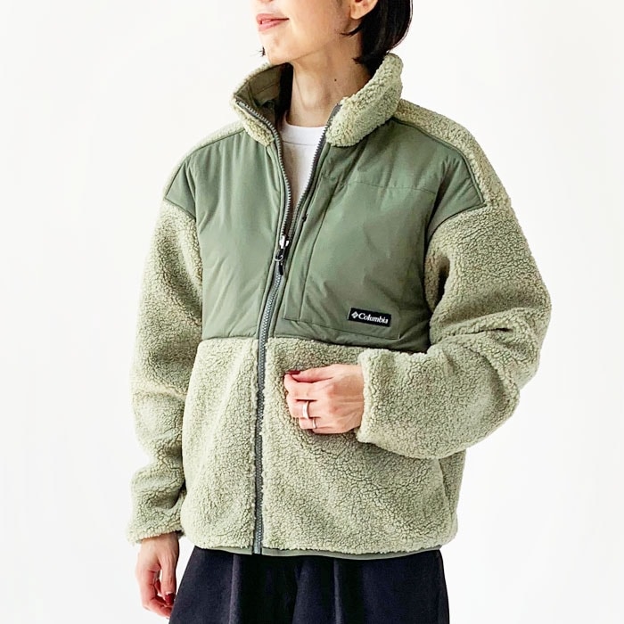 < Columbia > W Bay Bay Pass Reversible Fleece Jacket / リバーシブルジャケット