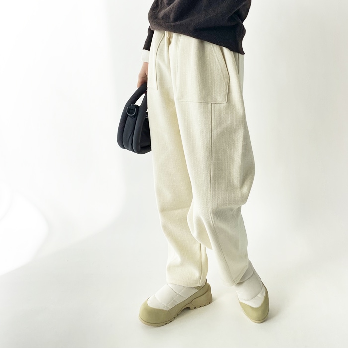 < kelen > DESIGN POCKET TAPERED TROUSER LEDO / パンツ