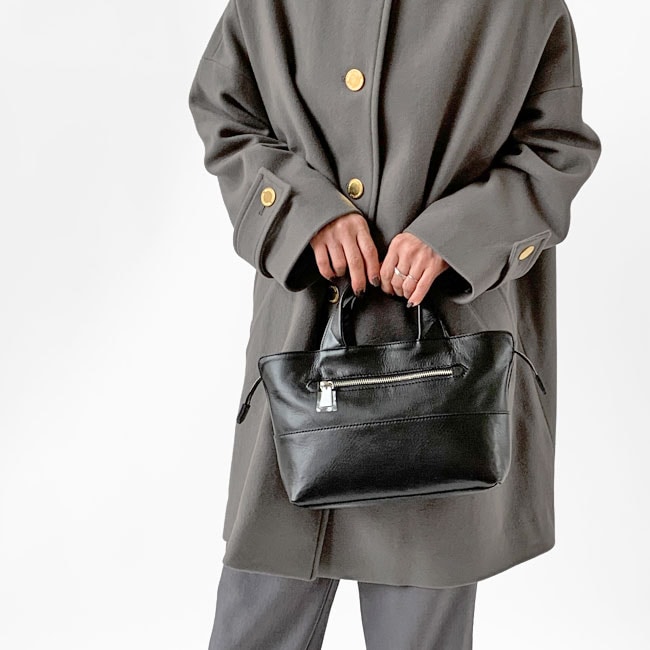 < aniary > Artisan Leather Mini Tote / ミニ トートバッグ