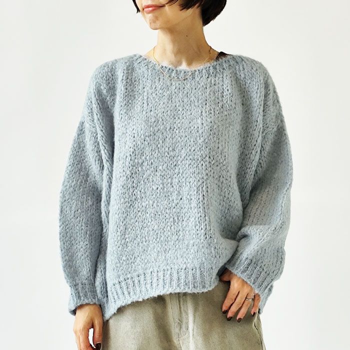 < TRICOTS JEAN MARC > SESAMY / ローゲージ ニット