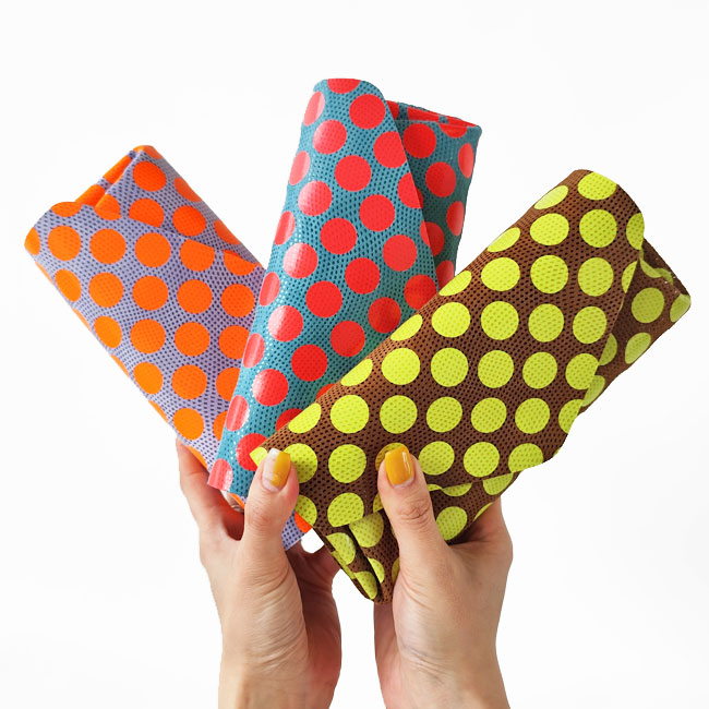 【一部予約】< carmine > Dot Leather Long Wallet Neon Color / 長財布