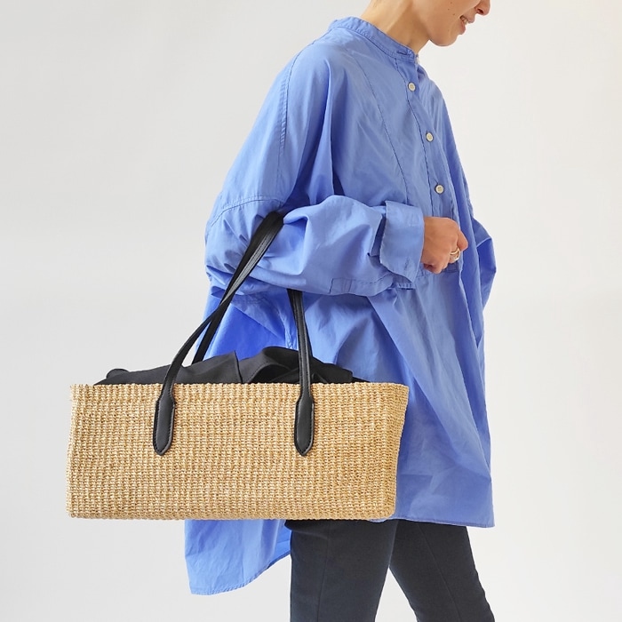 < The Bagmati > 横型 かごバッグ