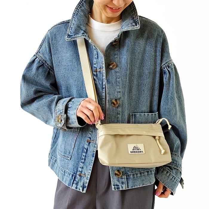 < GREGORY > ENVELOPE SHOULDER / ショルダーバッグ