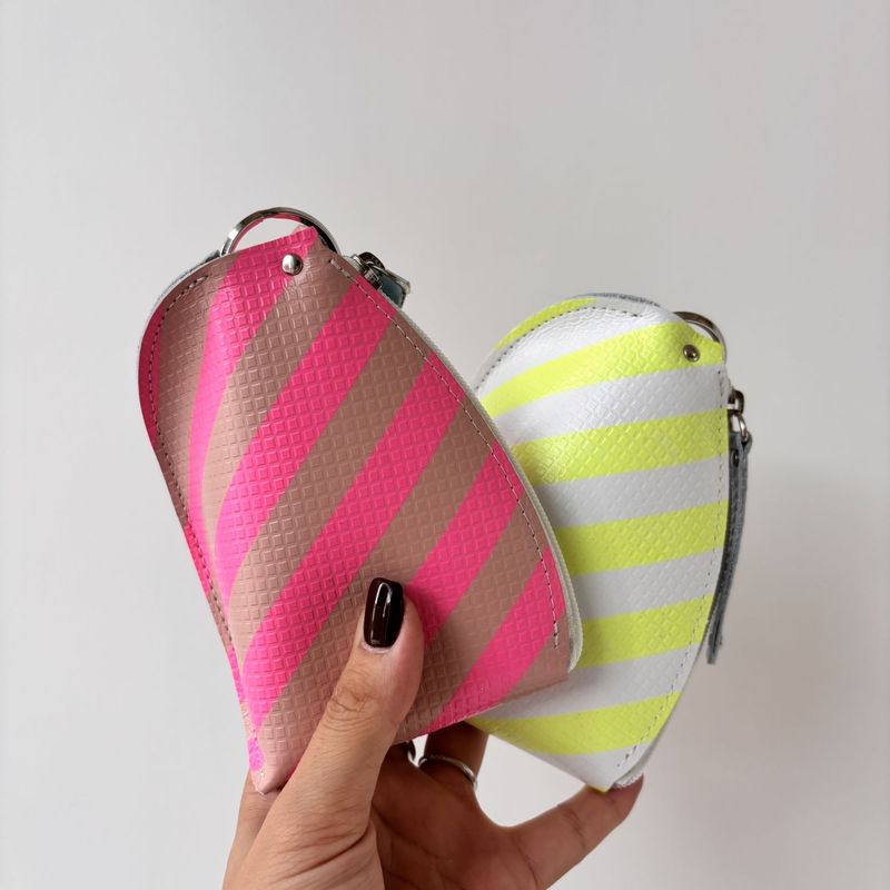 < carmine >  Key Pouch -Candy-