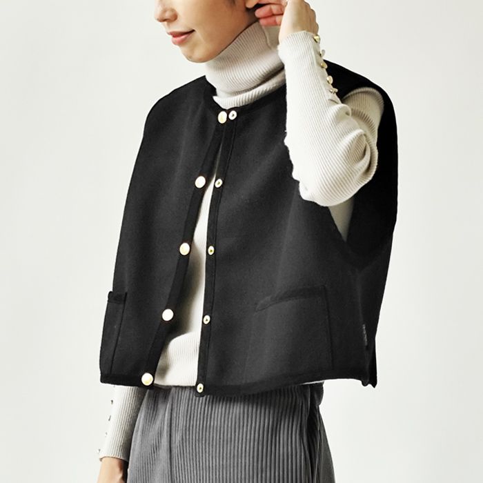 < Traditional weatherwear >   Arkley Gilet wool Jersey