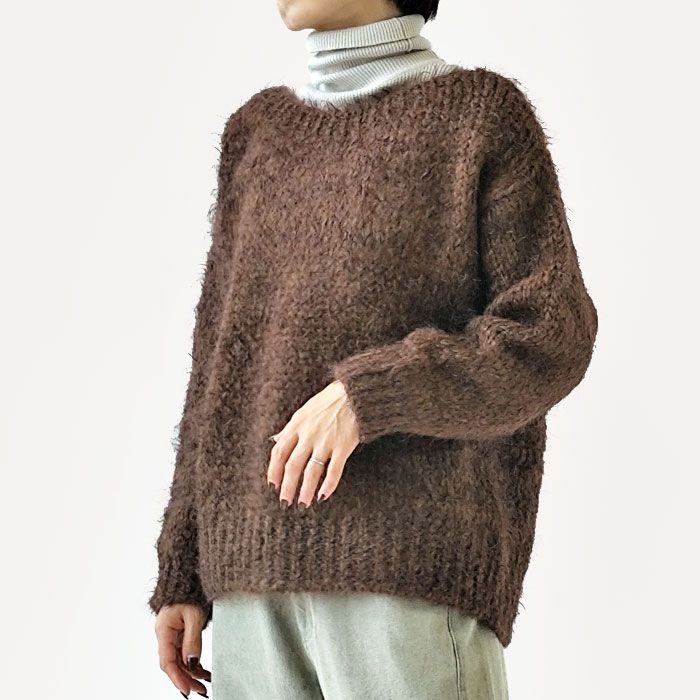 < TRICOTS JEAN MARC > LERIDA / ローゲージ ニット