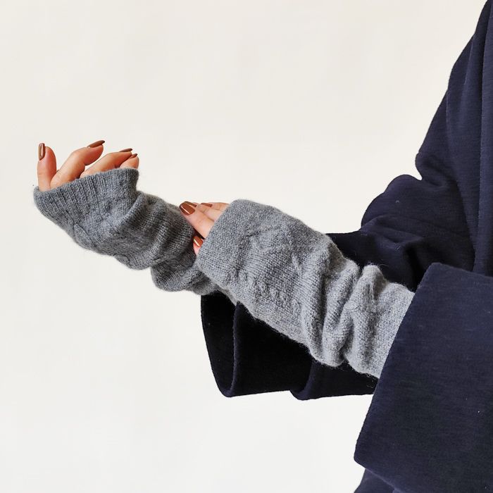 < WILLIAM BRUNTON > CASHMERE HAND WARMER / カシミア ハンドウォーマー