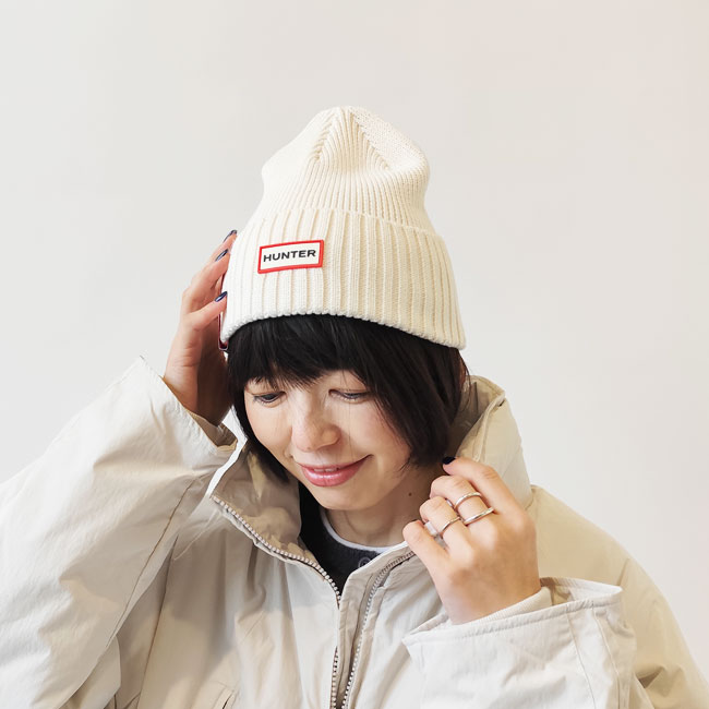 < HUNTER > ORIGINAL SHORT BEANIE  