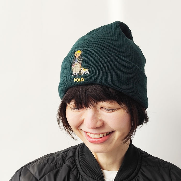 < POLO Ralph Lauren > COTTON NOVELTY BEAR / CAP