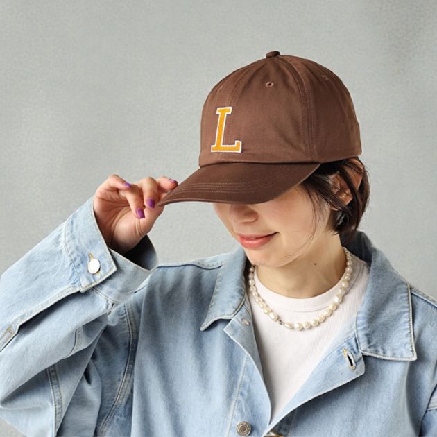 < LACOSTE > Lロゴキャップ