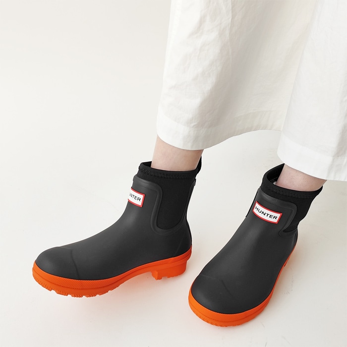 < HUNTER > WOMENS ORIGINAL NEOPRENE CHELSEA BOOT / ラバーブーツ