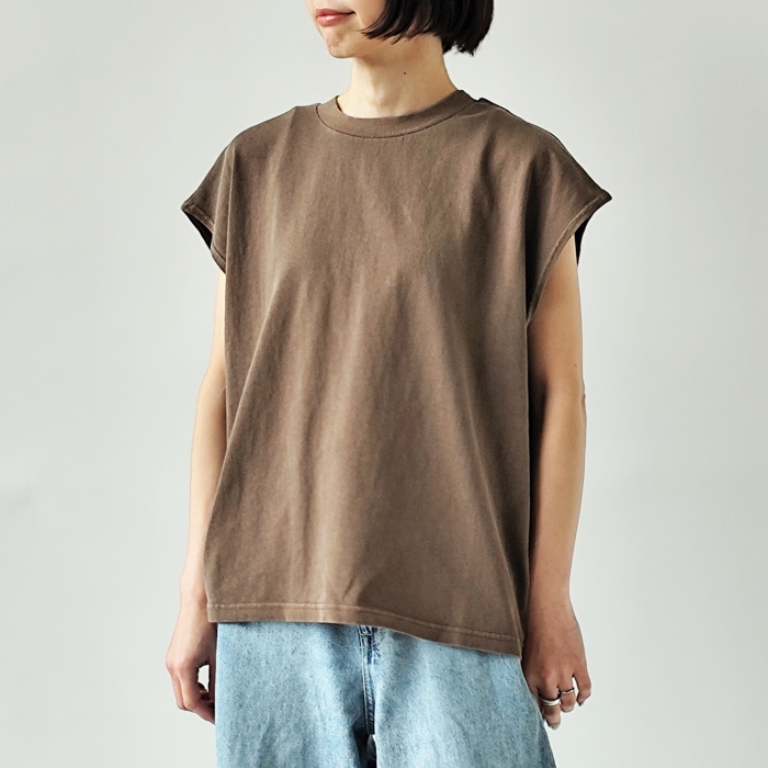 < STAR＆STRIPE > ノースリーブカットソー