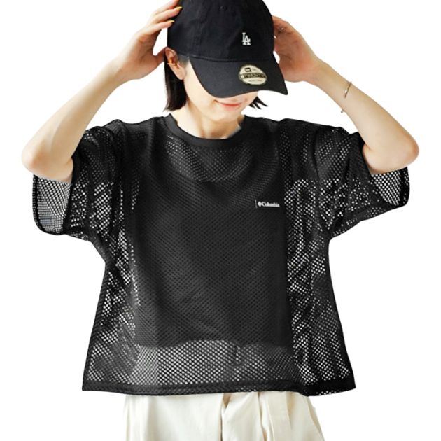 < Columbia > メッシュ Tシャツ