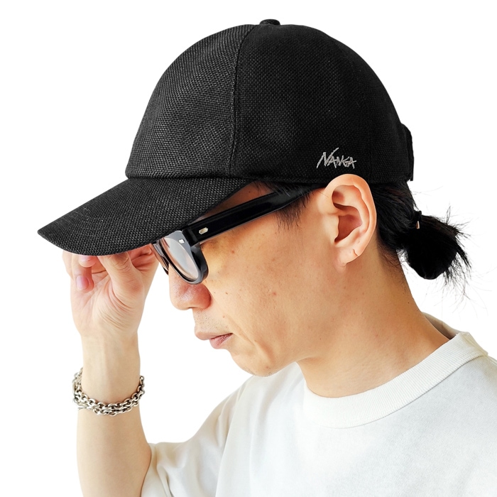 < NANGA > ジュート風 キャップ