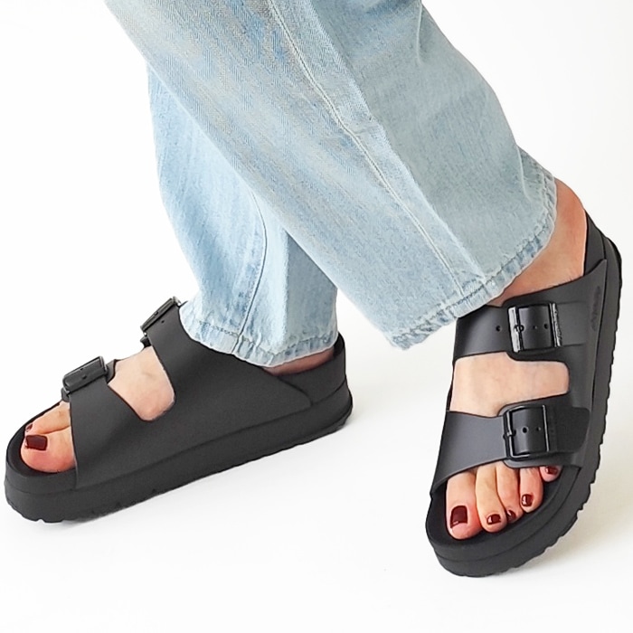 < BIRKENSTOCK > 厚底サンダル / ナローフィット(幅狭)