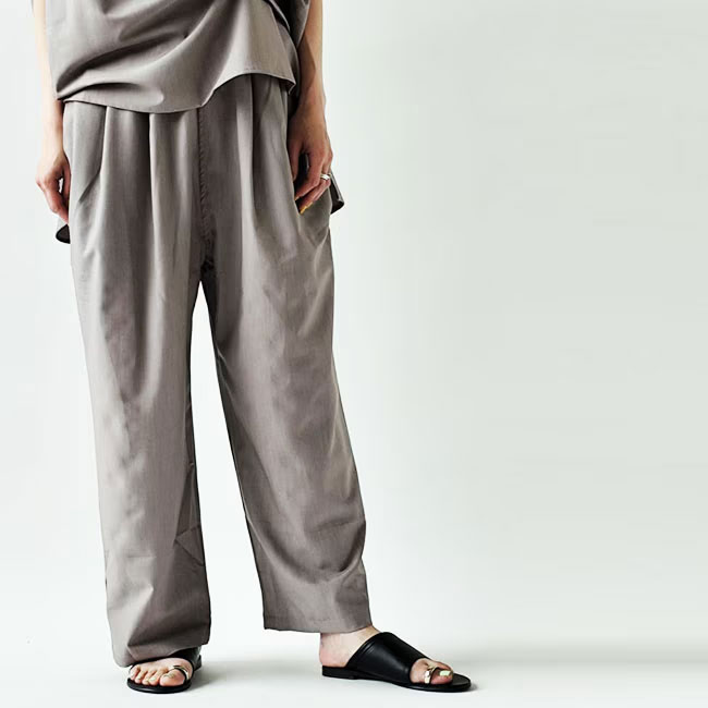 < Kelen >ジャーガードウエストゴム パンツ