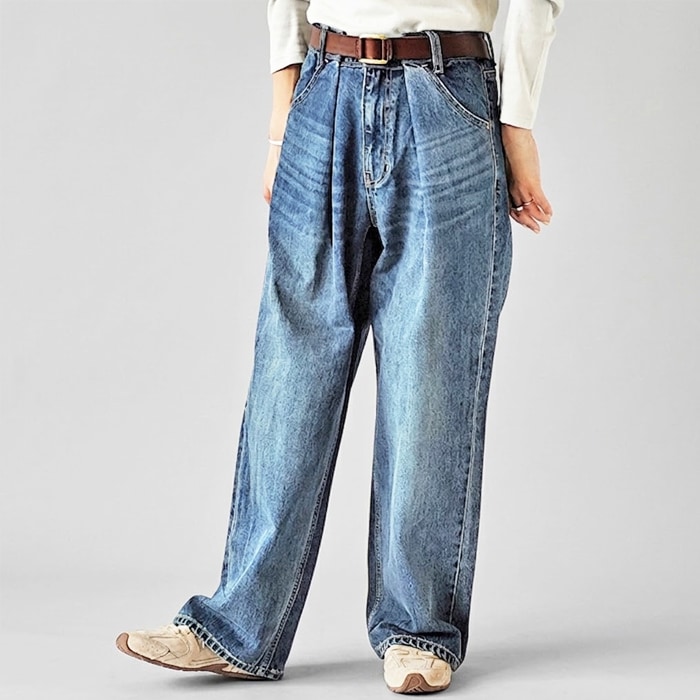 < WHYTO. >デニムパンツ