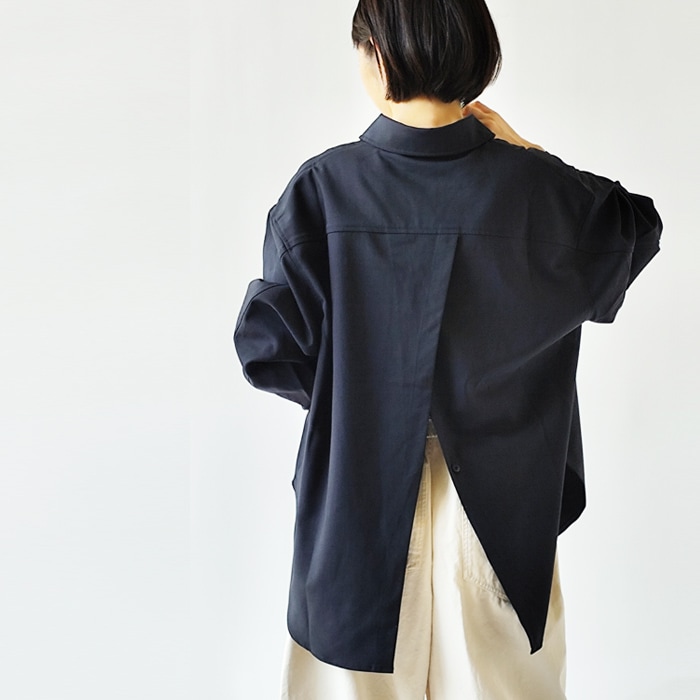 < Kelen >バッククロスシャツ
