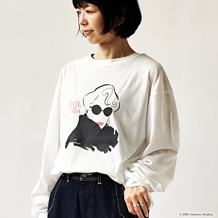 < GOOD ROCK SPEED > プリント ロングTシャツ