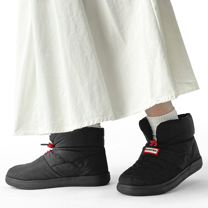< HUNTER > PUFFED TRAVEL FLOW TRAINER / ショートブーツ