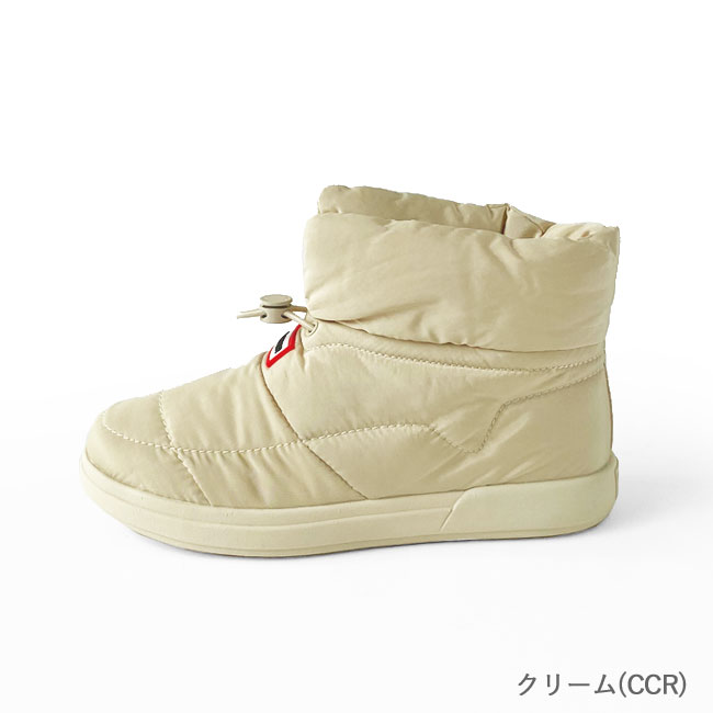 < HUNTER > PUFFED TRAVEL FLOW TRAINER / ショートブーツ