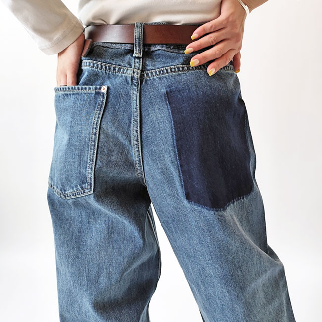 < WHYTO. >デニムパンツ