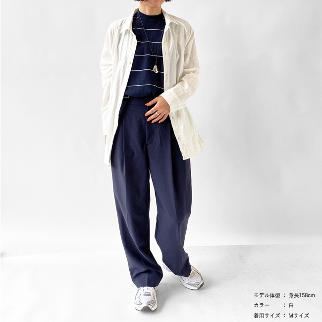 < うなぎの寝床 > think futu　シャツ