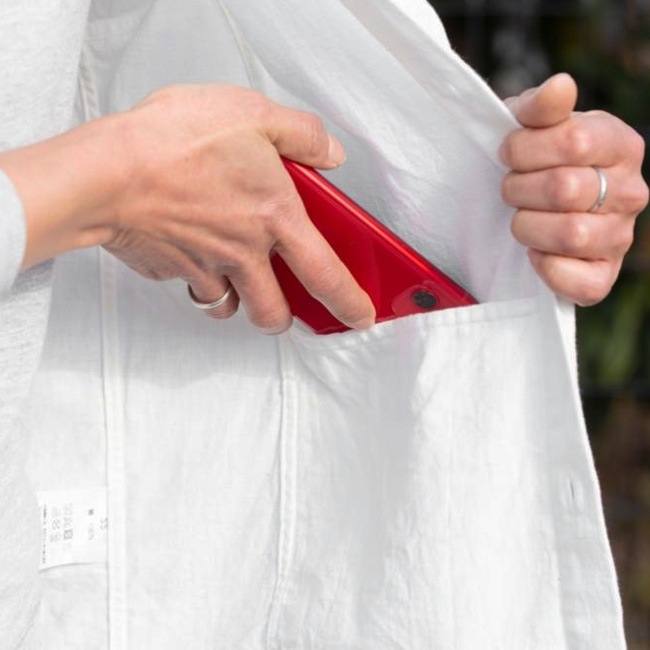 < うなぎの寝床 > think futu　シャツ