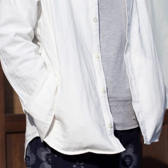 < うなぎの寝床 > think futu　シャツ